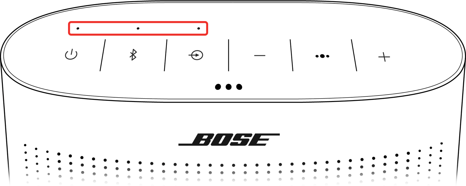 Bose soundlink mini cheap 2 yellow light