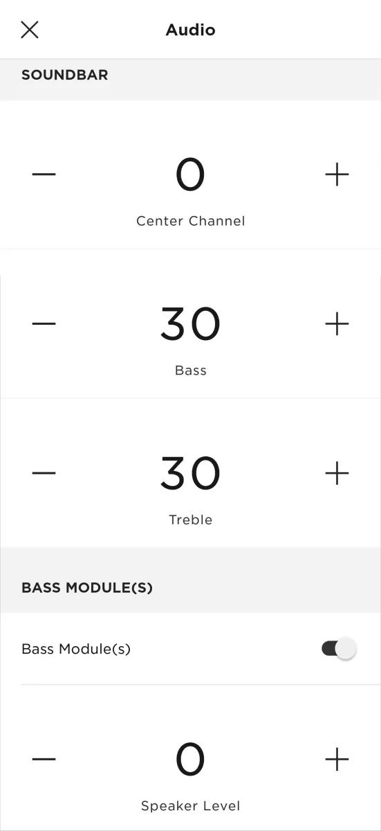 Best hot sale soundbar settings