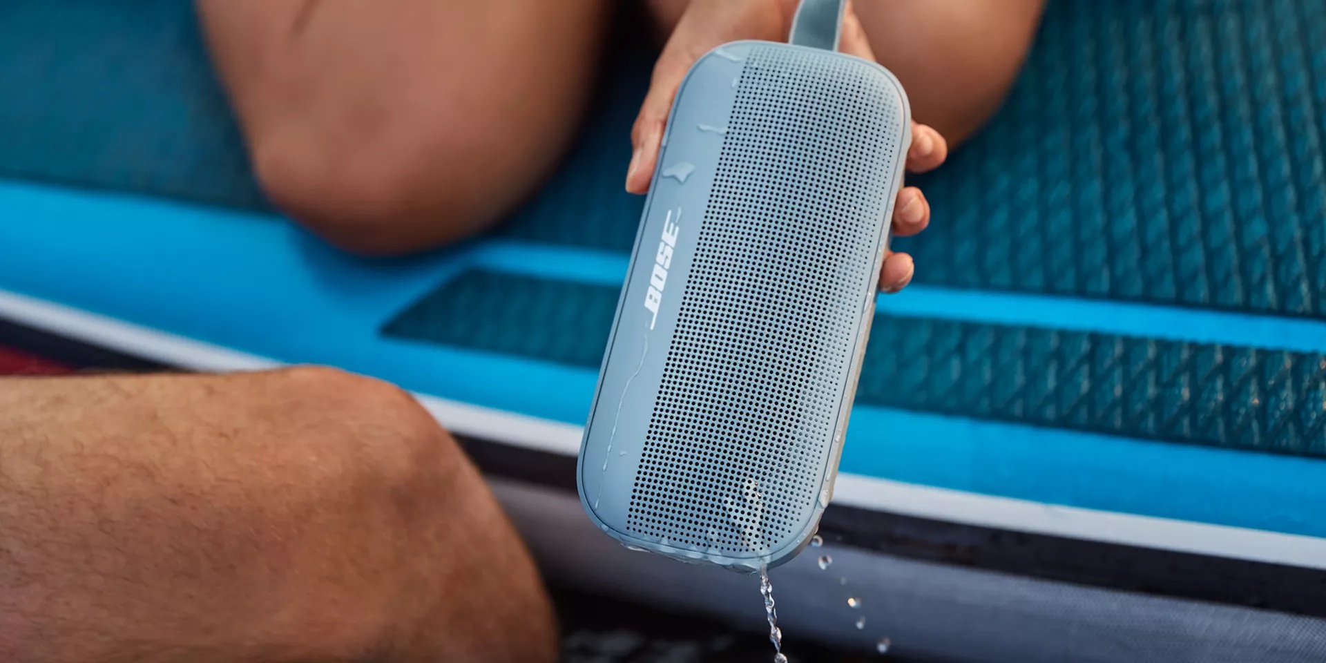 Enceinte Bluetooth SoundLink Flex retirée de l’eau