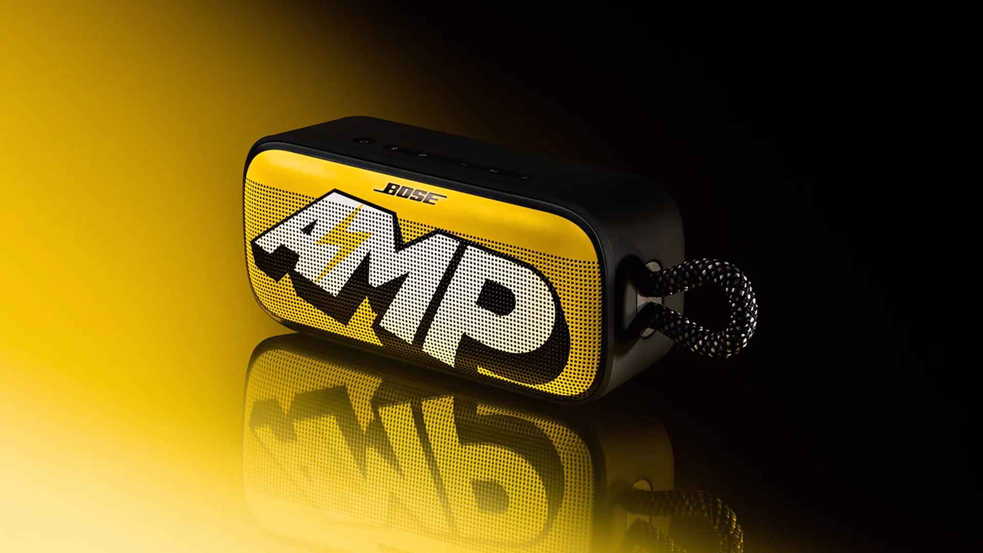 Bose × AMP SoundLink Plus Portable Speaker.