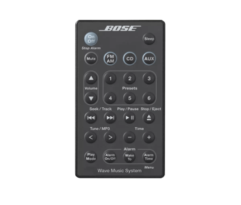 Wave music system remote tdt