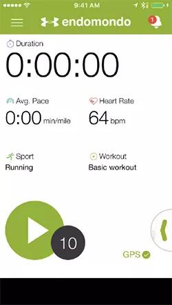 Fitness app setup Endomondo iOS SoundSport Pulse wireless headphones