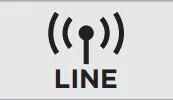 wireless transmitter set as line input