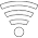 Wifi icon solid white