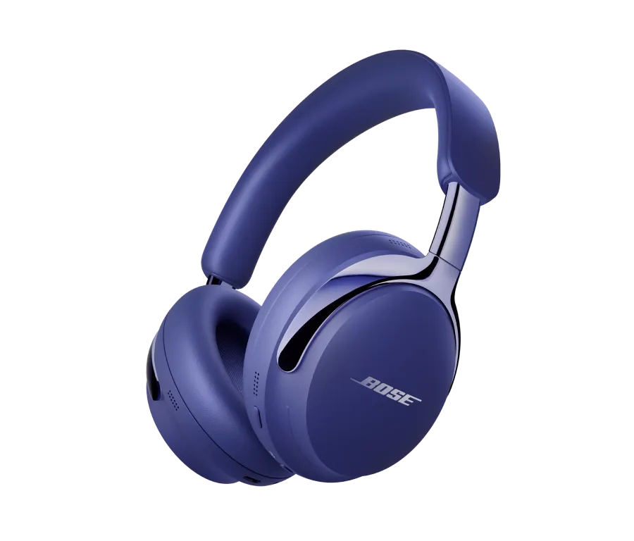 Bose QuietComfort Ultra Headphones (2nd Gen) in Midnight Violet.