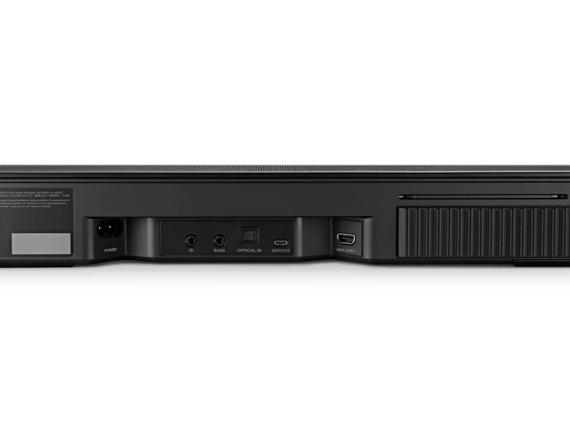 Bose Smart Soundbar 600 Black 873973-1100 120V (Pre-Owned