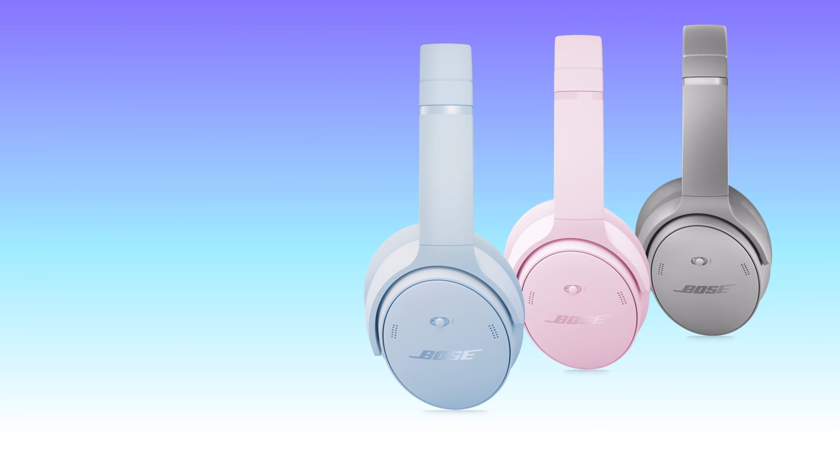 Bose QuietComfort Headphones in pastel colours