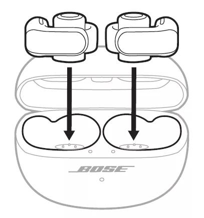 Product will not turn on Bose Ultra Open Earbuds