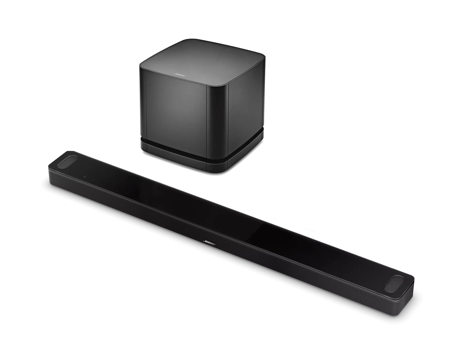 Bose Smart Soundbar 600 + Module 500 10 Wireless Subwoofer in Black Home  Theater Surround System