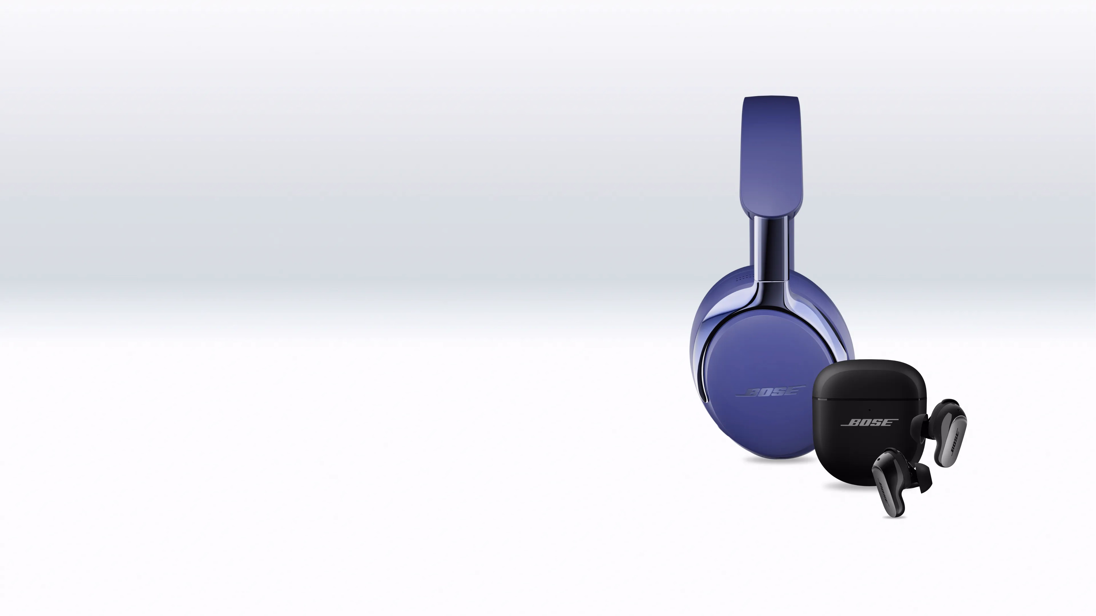 Bose QuietComfort Ultra Headphones (2nd Gen) and QuietComfort Ultra Earbuds (2nd Gen).