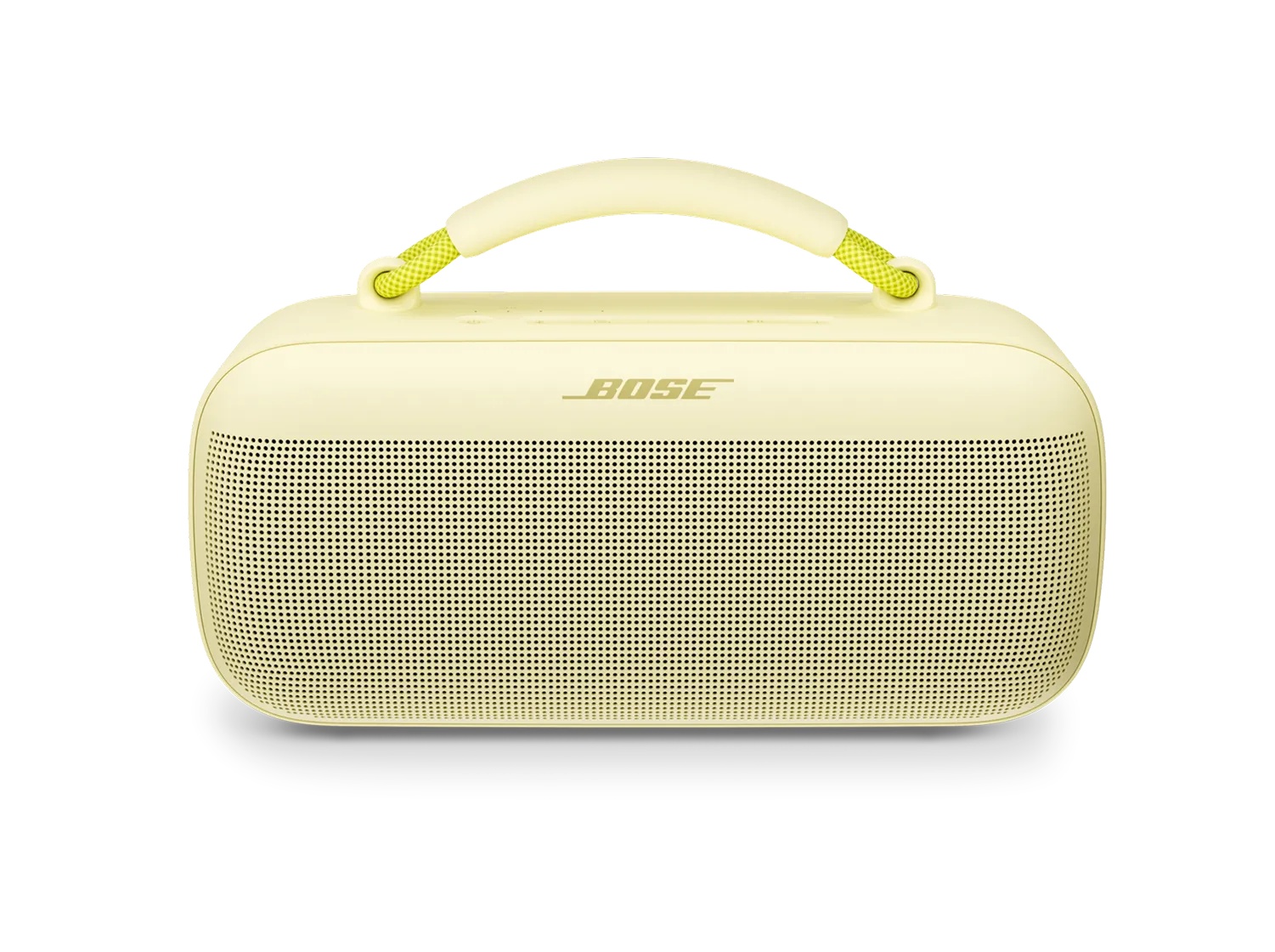Bose SoundLink Max vo farbe Citrus Yellow, pohľad spredu