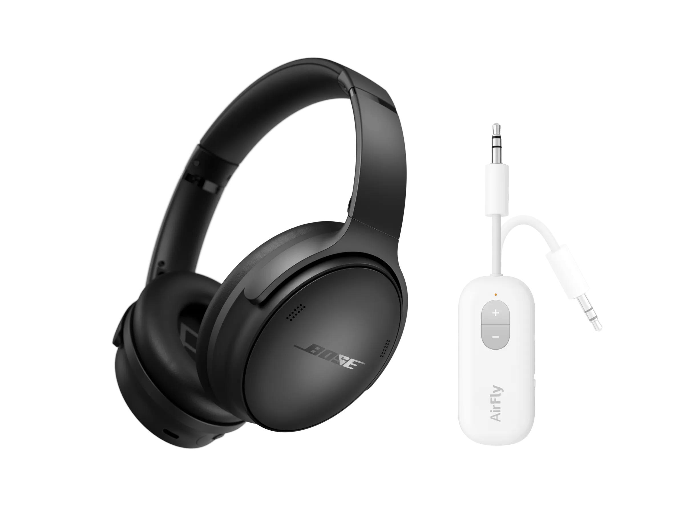 BOSE QuietComfort Headphones + Airfly SE
