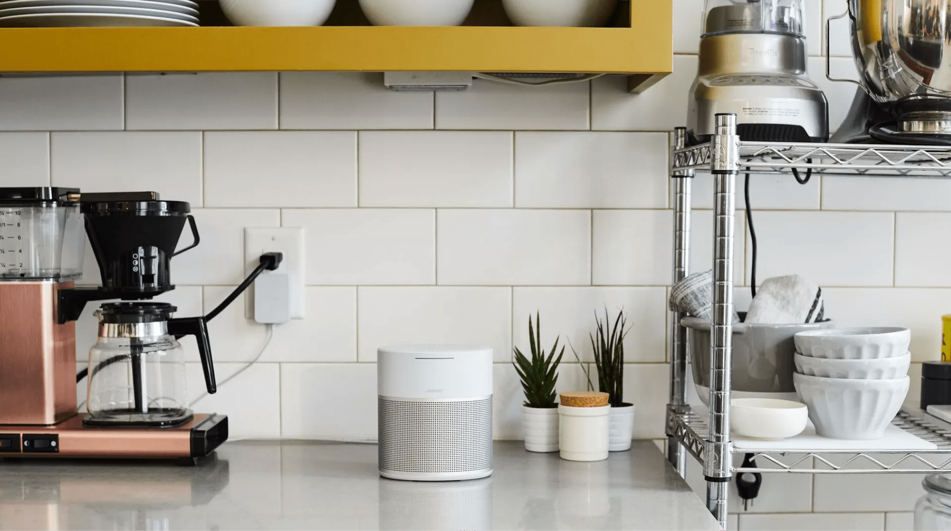 Bose Music Amplifier in kitchen setting