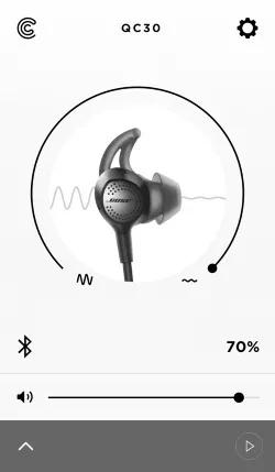 Using multiple Bluetooth® connections - QuietControl 30 headphones