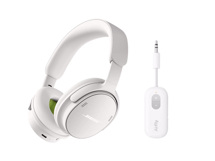 Ensemble casque QuietComfort (2e g&eacute;n&eacute;ration) + AirFly SE tdt