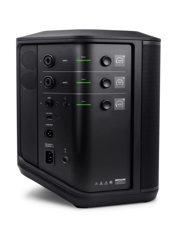 Bose S1 Pro+ Wireless PA System and Wireless Mic/Line Transmitter – XLR