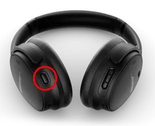 Qc35 discount mute button