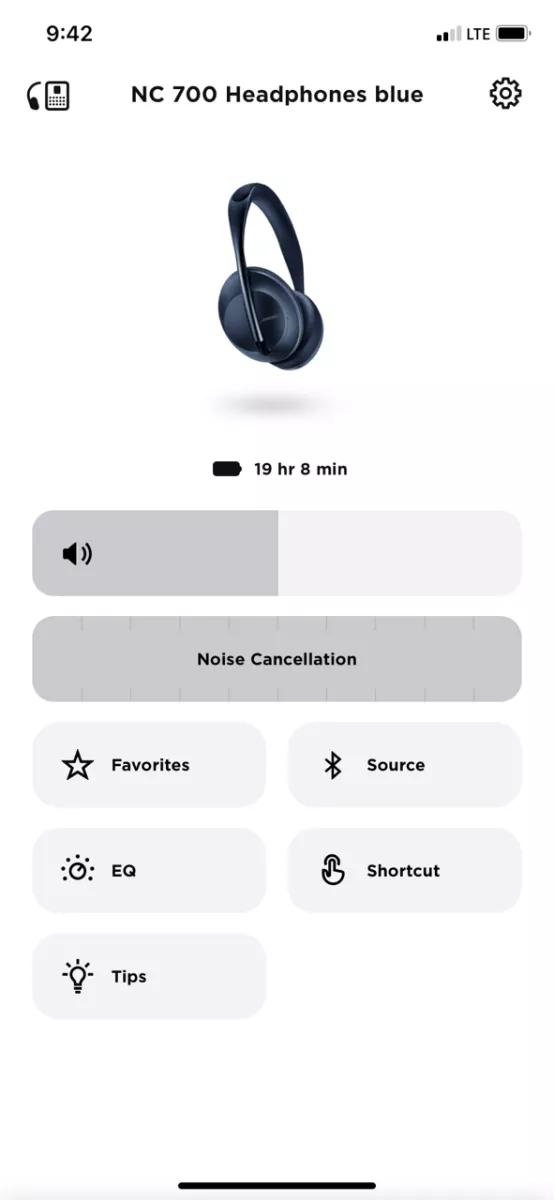 Using the Equalizer settings - Bose Noise Cancelling Headph​ones 700