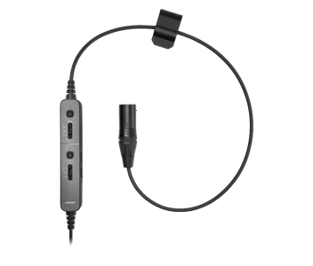 Câble pour casque d'aviation ProFlight Series 2 avec Bluetooth®, prise XLR à 5 broches tdt