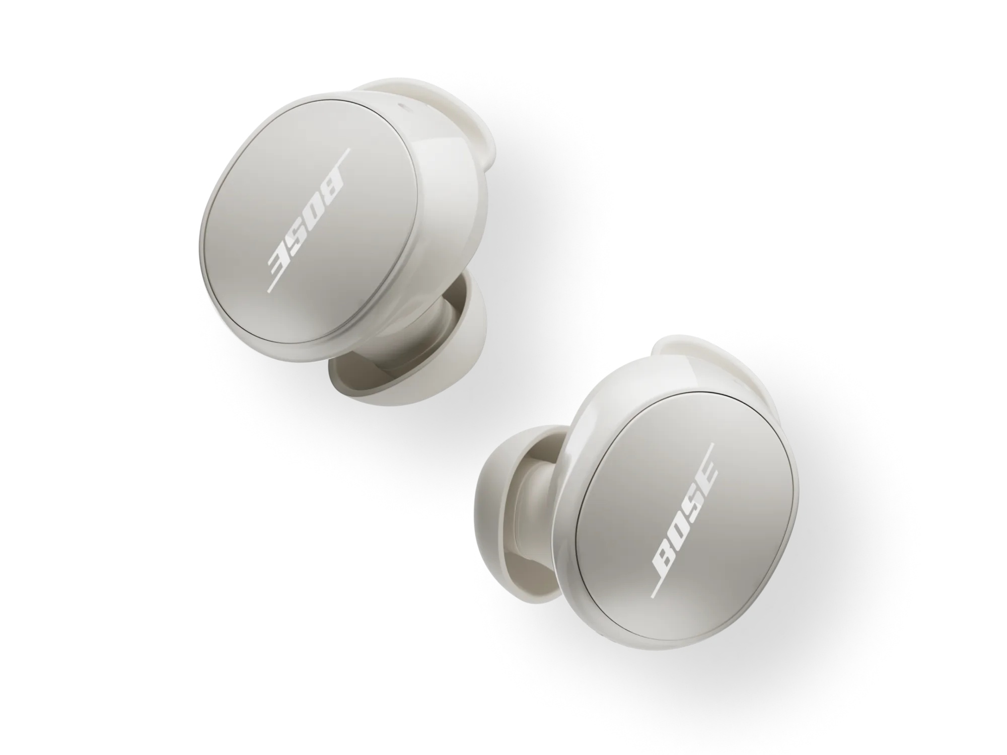 Bose QuietComfort Earbuds vo farbe biela (White Smoke), pár slúchadiel