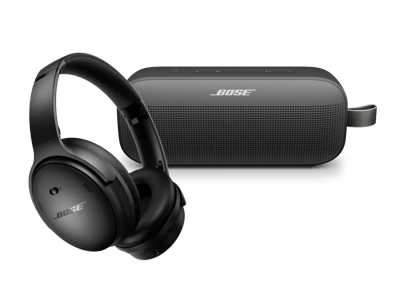 Ensemble de casque QuietComfort et d&rsquo;enceinte portative SoundLink Flex (2e g&eacute;n&eacute;ration) tdt