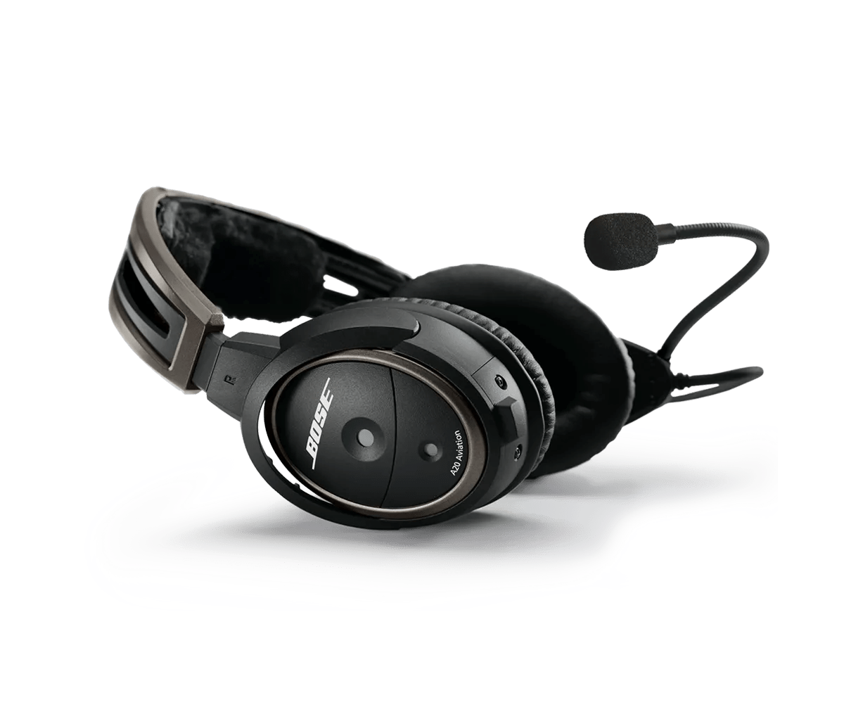 Static noise in one ear A20 Aviation Headset