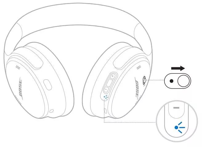image of switch on right earcup