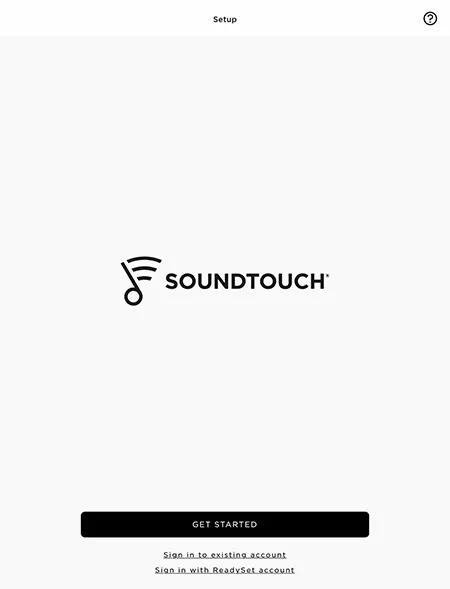 Creating a SoundTouch account | SoundTouch® 130 system Creating a SoundTouch account | SoundTouch® 130 system