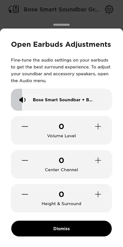 open earbuds adjustments