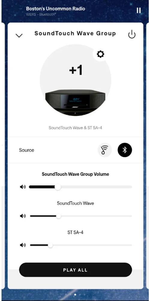 How to listen to a group of SoundTouch systems | Lifestyle® 235
