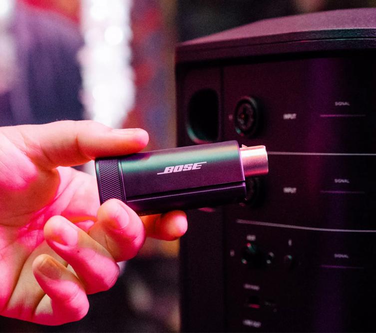 Bose S1 Pro+ Wireless Mic/Line Transmitter – XLR | Bose Bose S1 Pro+ Wireless Mic/Line Transmitter – XLR | Bose