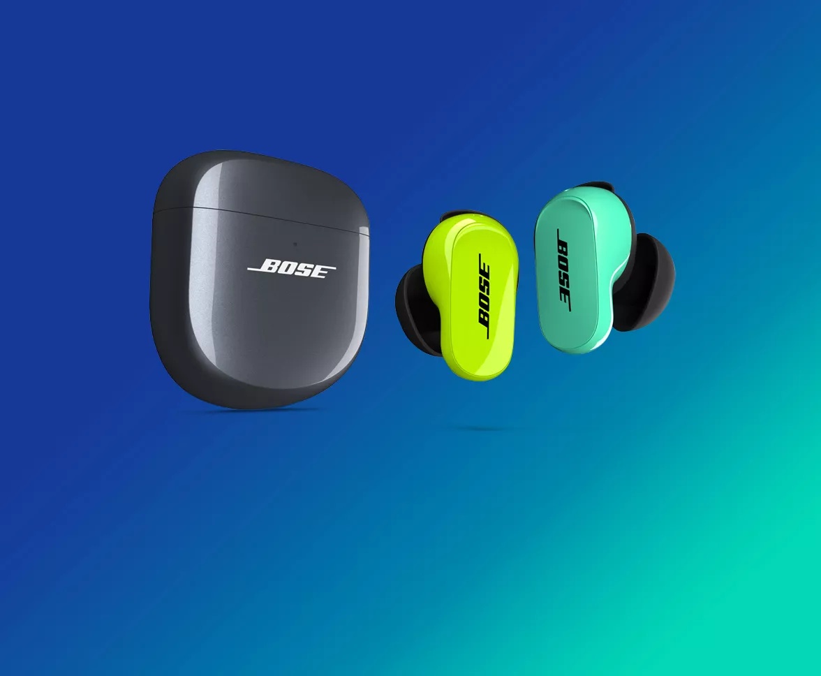 Customized charging case and Bose QuietComfort Ultra Earbuds 