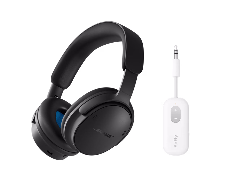 Ensemble casque QuietComfort (2e g&eacute;n&eacute;ration) + AirFly SE tdt