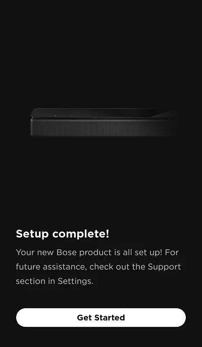 Bose soundbar hot sale 500 settings