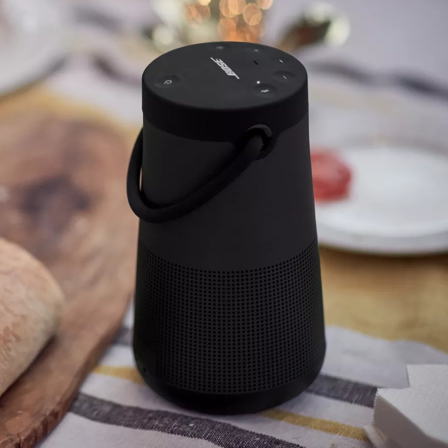 SoundLink Revolve+ II speaker on a table