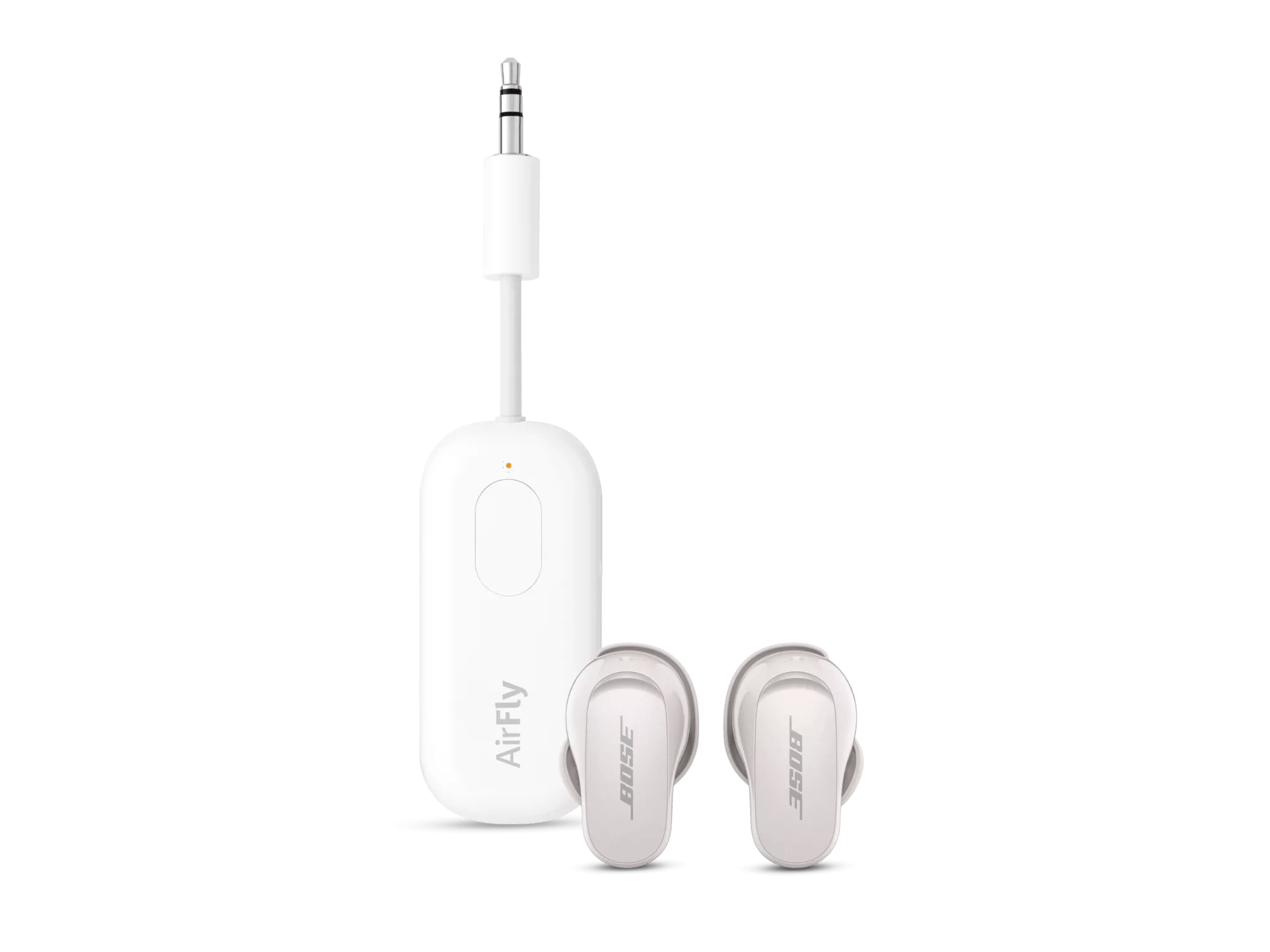 Twelve South AirFly Pro Wireless Audio Headphone Adapter - White