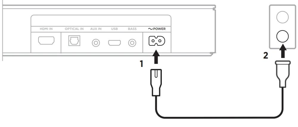 Setting up your product | Bose TV Speaker | Bose TV Speaker